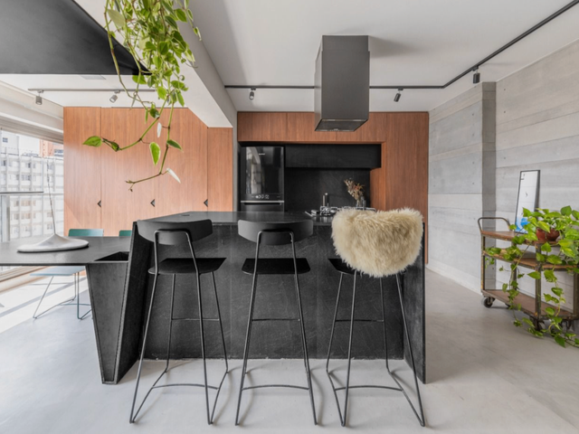 Apartamento 1 quarto e 2 banheiros, para alugar, no bairro Jardim América em São Paulo