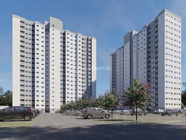 Apartamento 2 quartos e 1 banheiro, à venda, no bairro Caguaçu em Sorocaba