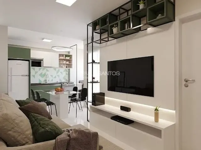 Apartamento 2 quartos e 1 banheiro, à venda, no bairro Caguaçu em Sorocaba