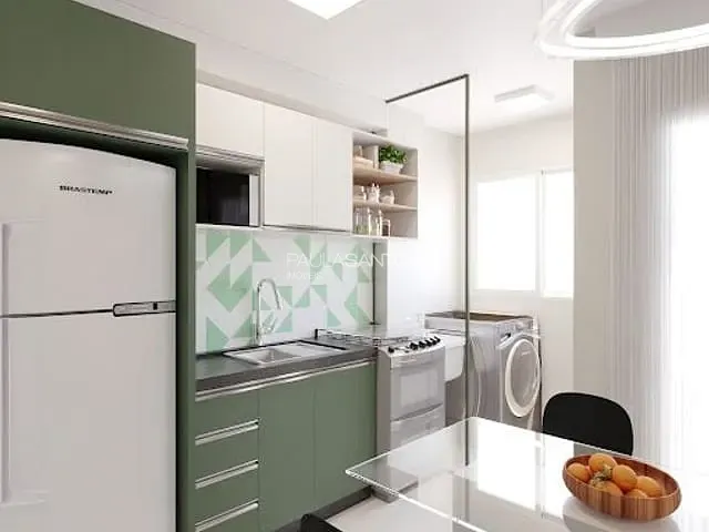 Apartamento 2 quartos e 1 banheiro, à venda, no bairro Caguaçu em Sorocaba