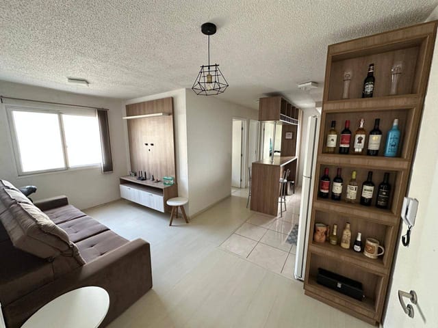 Apartamento com 45m² 2 quartos e 1 banheiro, à venda, no bairro Fragata em Pelotas