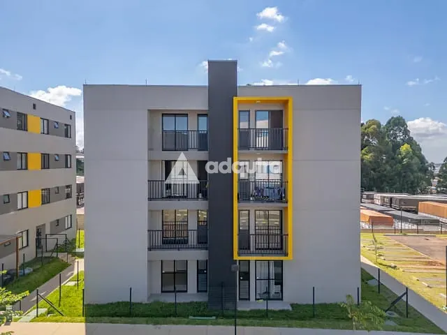 Apartamento 2 quartos e 1 banheiro, à venda, no bairro Chapada em Ponta Grossa