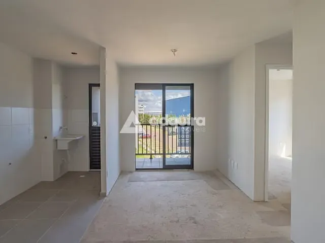 Apartamento 2 quartos e 1 banheiro, à venda, no bairro Chapada em Ponta Grossa