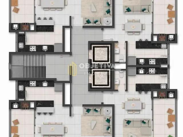 Apartamento com 112m² 2 quartos e 3 banheiros, à venda, no bairro Vila Rosa em Novo Hamburgo