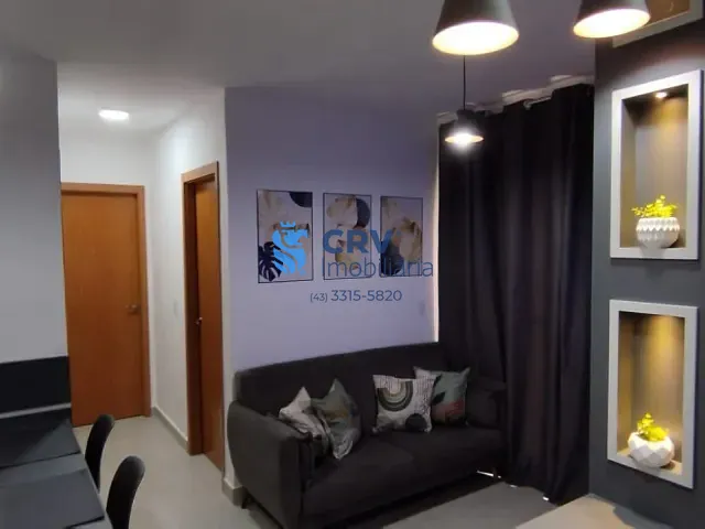 Apartamento 2 quartos e 1 banheiro, para alugar, no bairro Gleba Fazenda Palhano em Londrina