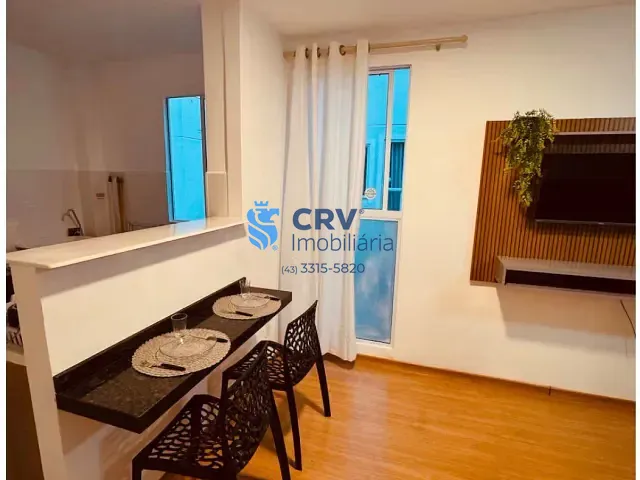 Apartamento 2 quartos e 1 banheiro, para alugar, no bairro Chácara Manella em Cambé