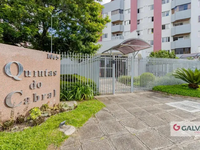 Apartamento 4 quartos e 2 banheiros, para alugar, no bairro Cabral em Curitiba