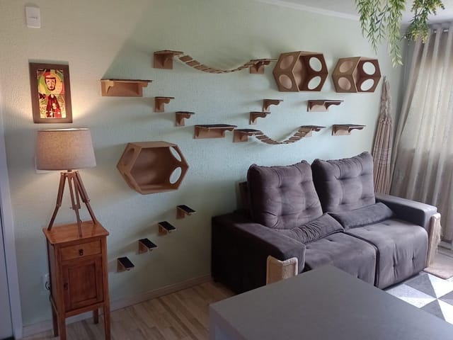 Apartamento com 54m² 2 quartos e 1 banheiro, à venda, no bairro Três Vendas em Pelotas
