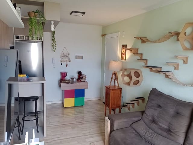 Apartamento com 54m² 2 quartos e 1 banheiro, à venda, no bairro Três Vendas em Pelotas