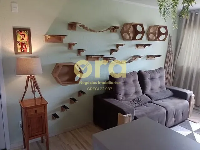 Apartamento com 54m² 2 quartos e 1 banheiro, à venda, no bairro Três Vendas em Pelotas