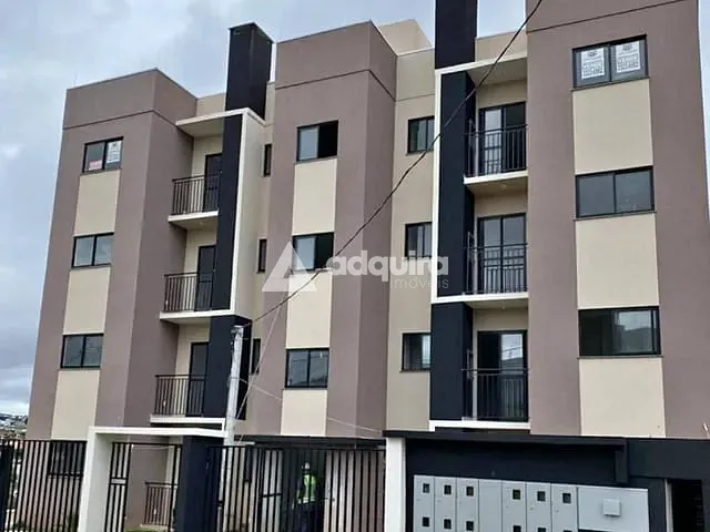 Apartamento 2 quartos e 1 banheiro, à venda, no bairro Chapada em Ponta Grossa