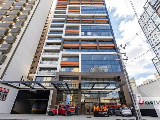 Apartamento 1 quarto e 1 banheiro, para alugar, no bairro Centro em Curitiba