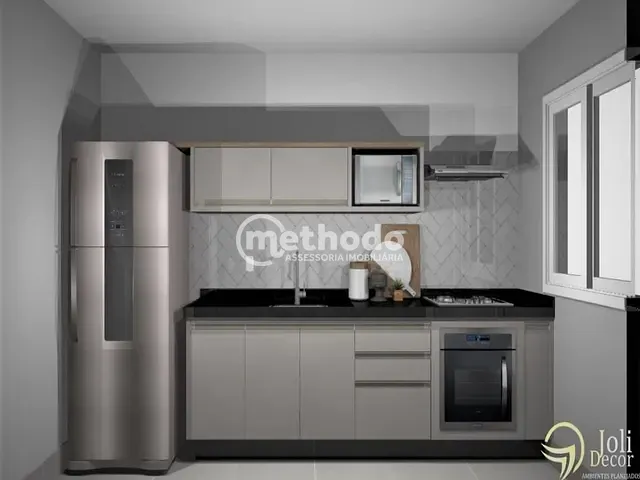 Apartamento com 80m² 3 quartos e 2 banheiros, à venda, no bairro Vila São Bento em Campinas