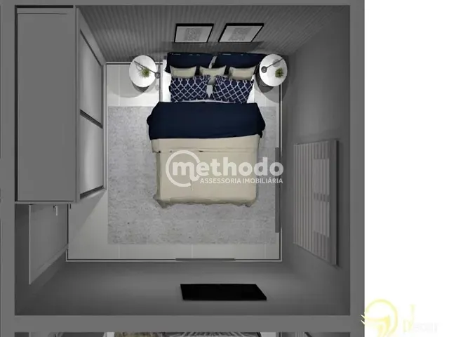 Apartamento com 80m² 3 quartos e 2 banheiros, à venda, no bairro Vila São Bento em Campinas