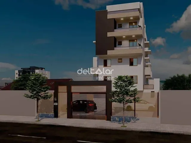Apartamento 2 quartos e 2 banheiros, à venda, no bairro Santa Branca em Belo Horizonte