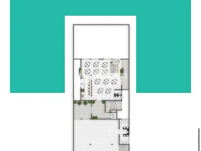 Apartamento 2 quartos e 1 banheiro, à venda, no bairro Boa Vista em Ponta Grossa