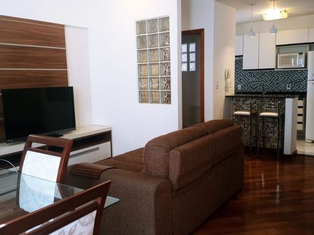 Foto do Apartamento - Apartamento com 1 dormitório, 78 m² - venda por R$ 650.000,00 ou aluguel por R$ 5.674,00/mês - Jardim Aquarius - São José dos Campos/SP | RUSSI IMÓVEIS