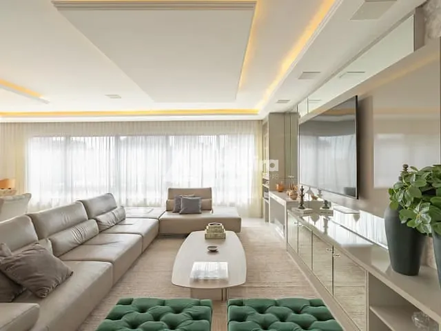 Apartamento com 338m² 4 quartos e 5 banheiros, à venda, no bairro Centro em Ponta Grossa