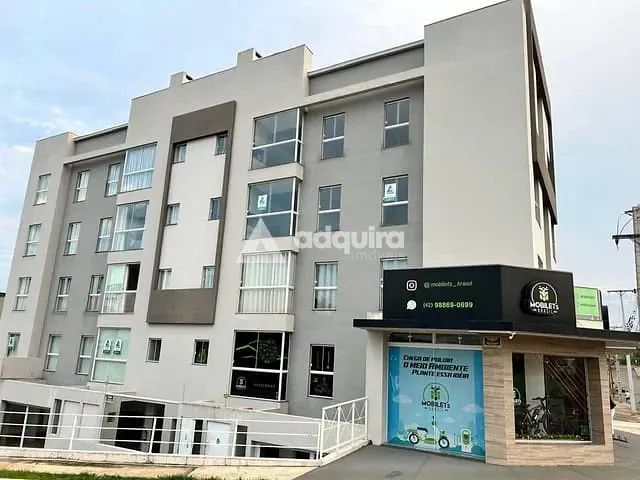 Apartamento com 84m² 3 quartos e 1 banheiro, à venda, no bairro Uvaranas em Ponta Grossa