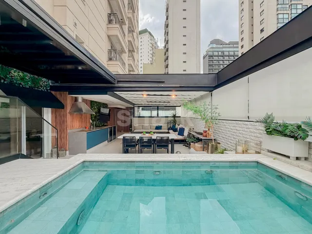 Apartamento com 220m² 3 quartos e 5 banheiros, à venda, no bairro Vila Olímpia em São Paulo