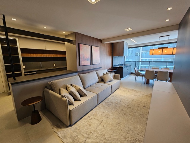Apartamento com 123m² 3 quartos e 4 banheiros, para alugar, no bairro Sítio Tamboré Alphaville em BARUERI