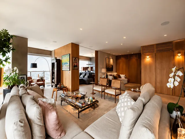 Apartamento 4 quartos e 6 banheiros, à venda, no bairro Pinheiros em São Paulo