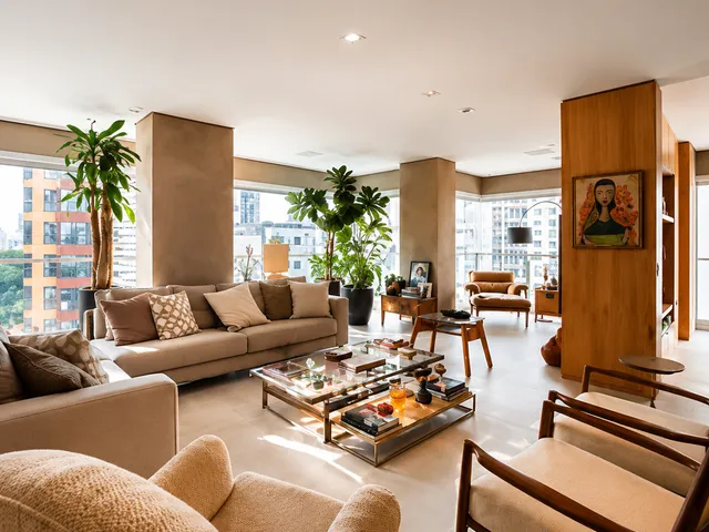 Apartamento 4 quartos e 6 banheiros, à venda, no bairro Pinheiros em São Paulo