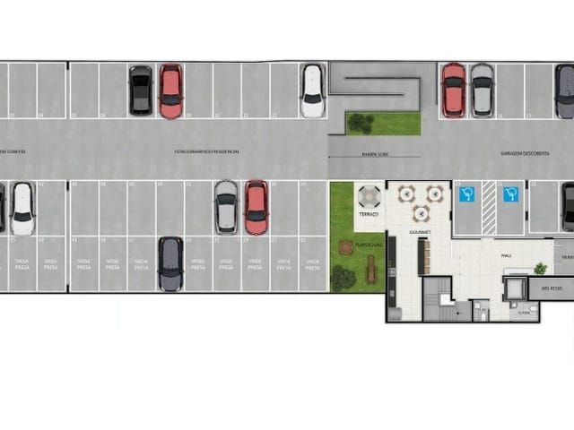 Foto do Apartamento - Apartamento à venda, Santa Branca, Belo Horizonte, MG | Deltalar Imóveis