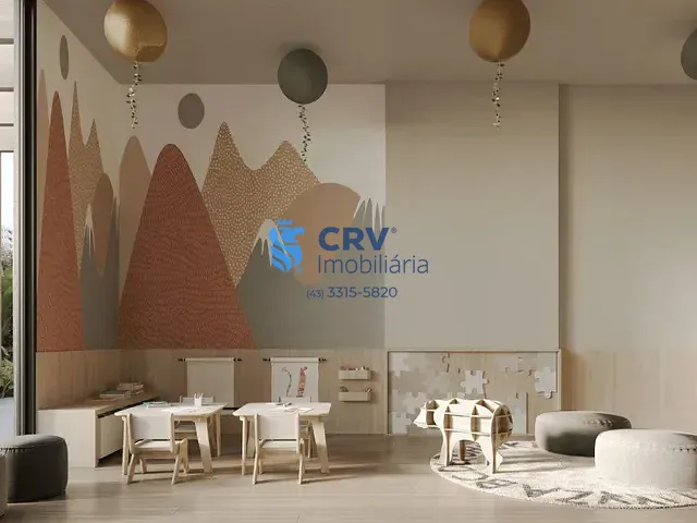 Apartamento 3 quartos e 4 banheiros, à venda, no bairro Gleba Fazenda Palhano em Londrina