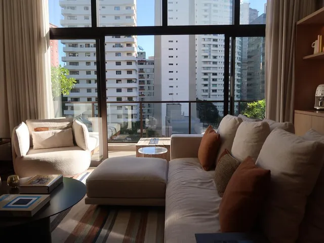 Apartamento com 100m² 1 quarto e 3 banheiros, à venda, no bairro Jardim Paulistano em São Paulo