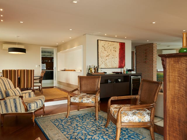 Foto do Apartamento - Apartamento à venda, Campo Belo, São Paulo, SP - ❗Com projeto de marcenaria sob medida, ampla varanda com janelas teto-chão❗ | Vieira Imóveis