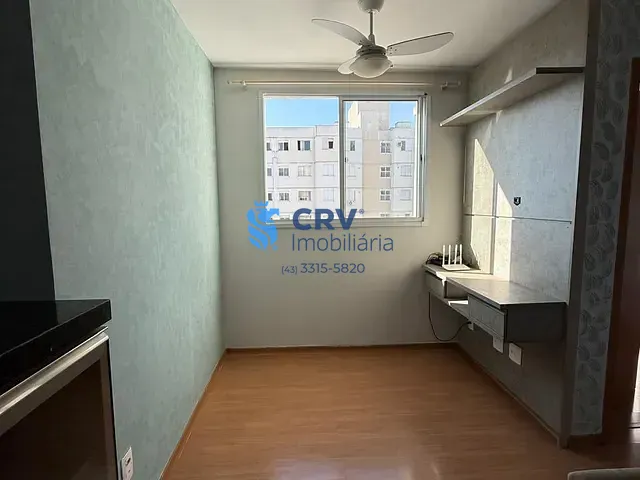 Apartamento 2 quartos e 1 banheiro, para alugar, no bairro Conjunto Habitacional Doutor Farid Libos em Londrina