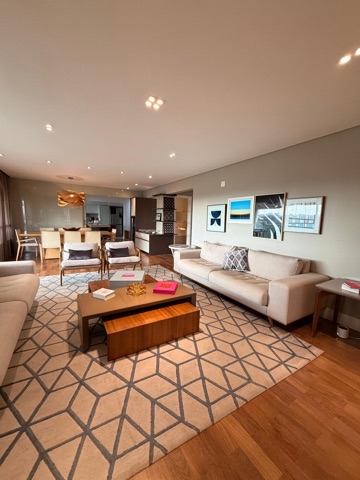 Apartamento com 258m² 3 quartos e 5 banheiros, para alugar, no bairro Alphaville Empresarial em BARUERI