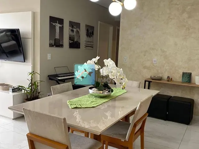 Apartamento com 103m² 3 quartos e 2 banheiros, à venda, no bairro Parque Residencial Aquarius em São José dos Campos