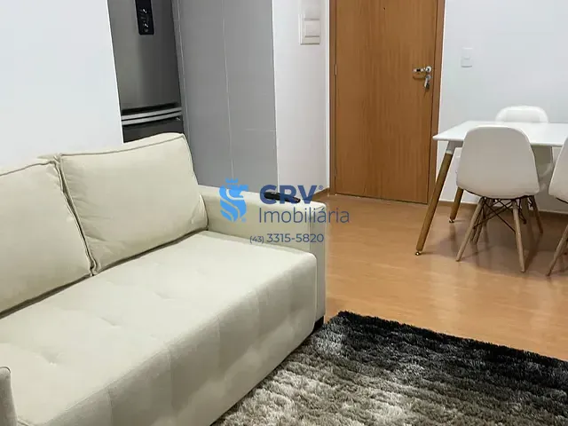 Apartamento 2 quartos e 1 banheiro, à venda, no bairro Gleba Fazenda Palhano em Londrina