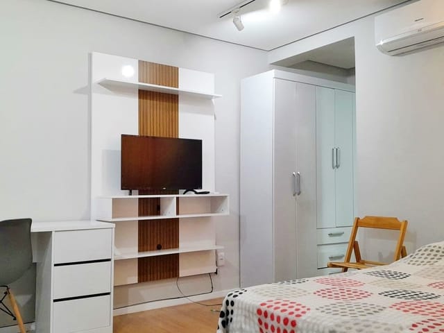 Foto do Apartamento - Apartamento à venda no Centro em Pelotas - 33m², conceito studio integrado, decorado e com planejados. ON1 Residence | ora Negócios Imobiliários