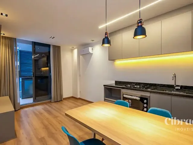Apartamento 1 quarto e 1 banheiro, para alugar, no bairro Campina do Siqueira em Curitiba
