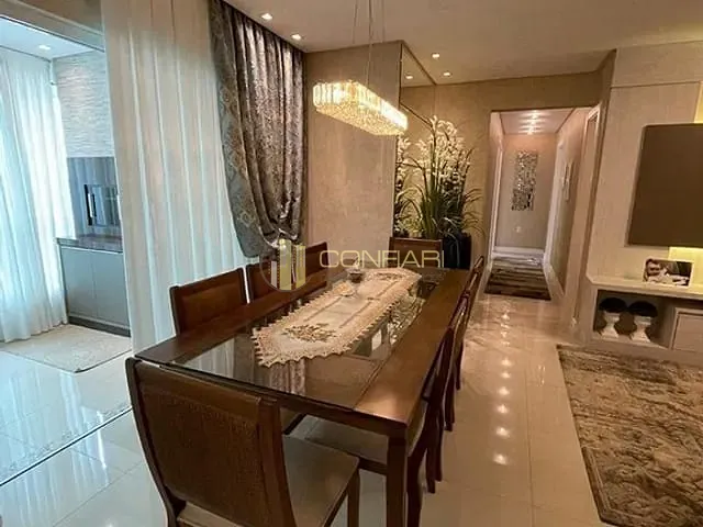 Apartamento com 154m² 3 quartos e 7 banheiros, à venda, no bairro Meia Praia em Itapema