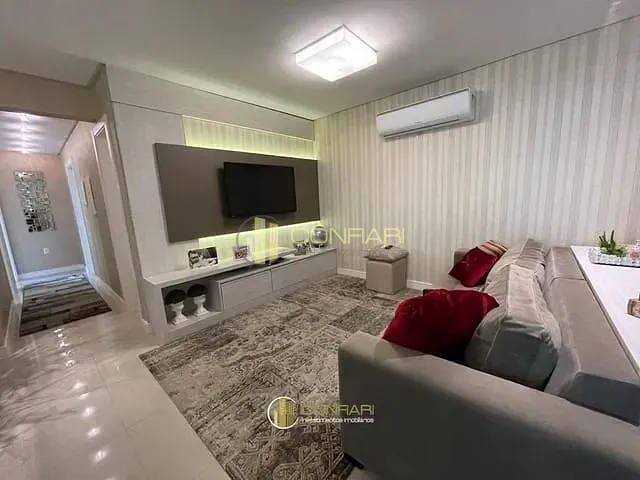 Apartamento com 154m² 3 quartos e 7 banheiros, à venda, no bairro Meia Praia em Itapema