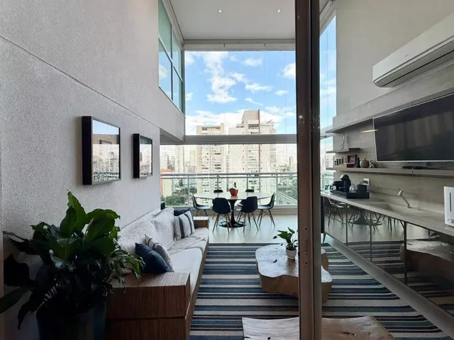 Apartamento 3 quartos e 4 banheiros, à venda, no bairro Brooklin Paulista em São Paulo