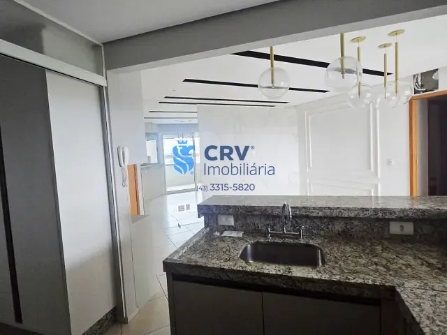 Apartamento com 127m² 3 quartos e 2 banheiros, para alugar, no bairro Gleba Fazenda Palhano em Londrina