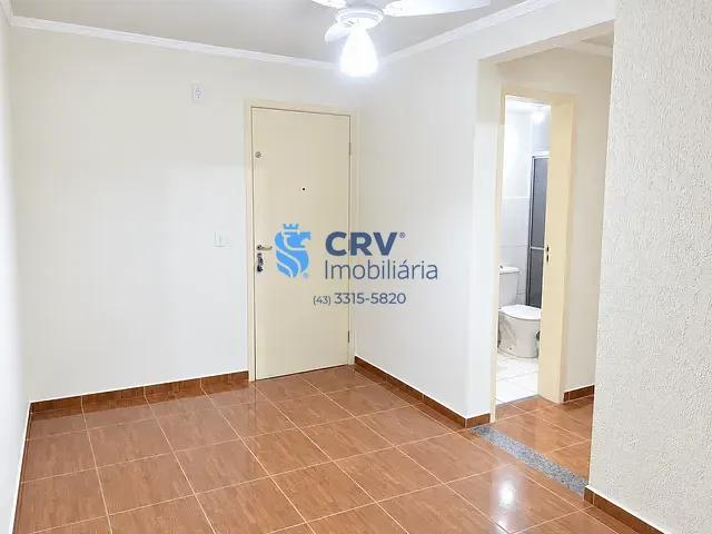 Apartamento 1 quarto e 1 banheiro, para alugar, no bairro Jardim Nações Unidas em Londrina