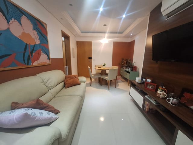 Apartamento 3 quartos e 2 banheiros, à venda, no bairro Parque Residencial Aquarius em São José dos Campos