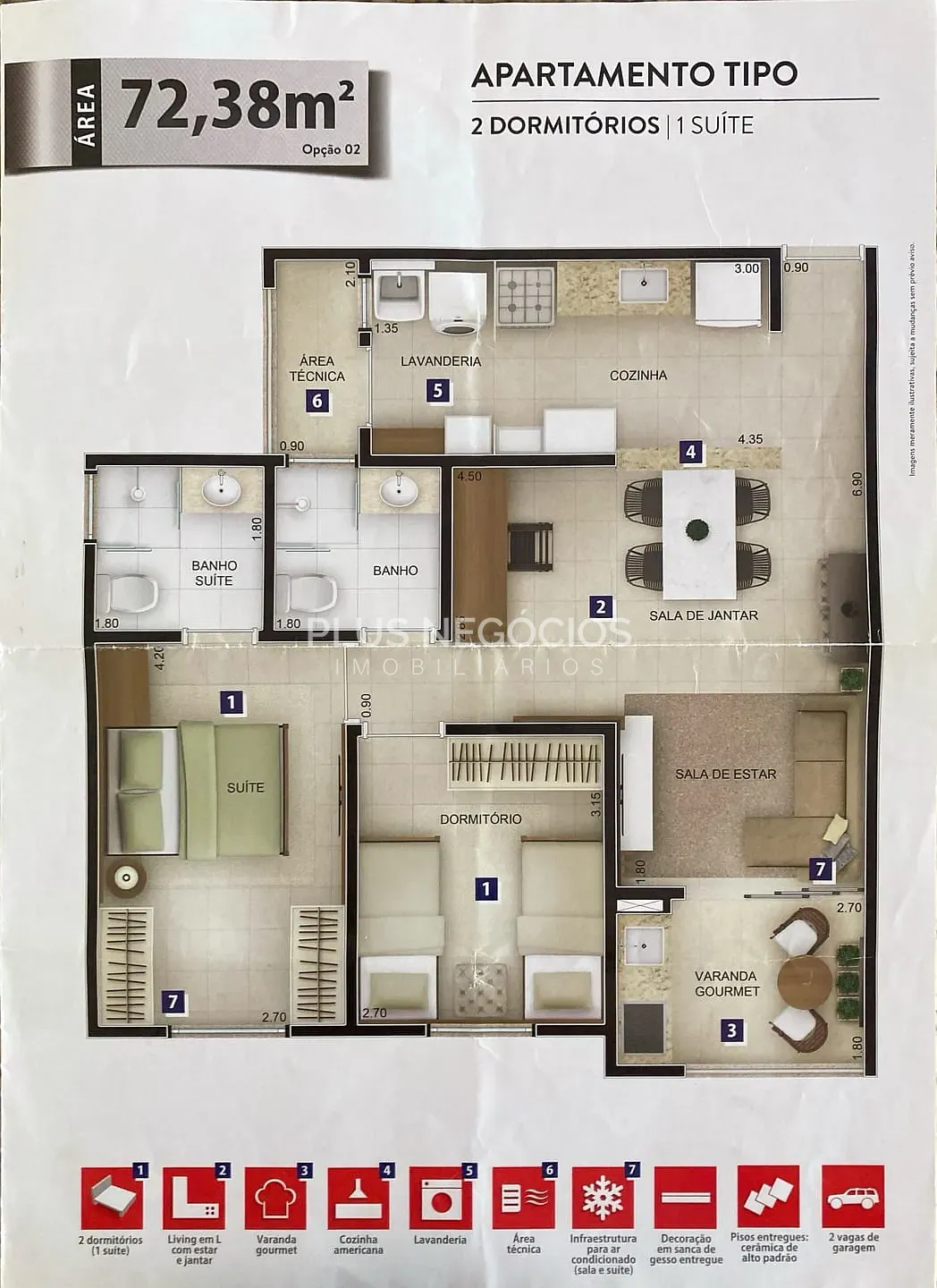 Apartamento, 2 quartos, 72 m² - Foto 34