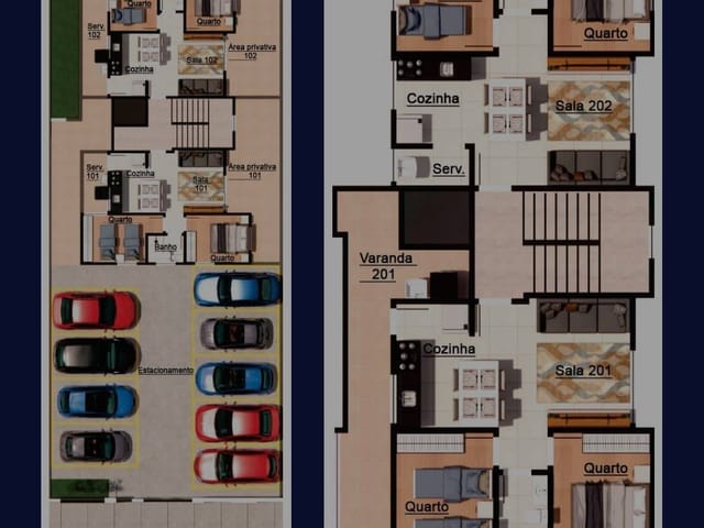 Foto do Apartamento - Apartamento a venda, área privativa Piratininga (Venda Nova), Belo Horizonte, MG | Deltalar Imóveis