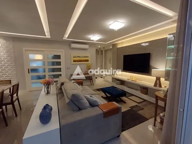 Apartamento com 19m² 3 quartos e 4 banheiros, à venda, no bairro Orfãs em Ponta Grossa