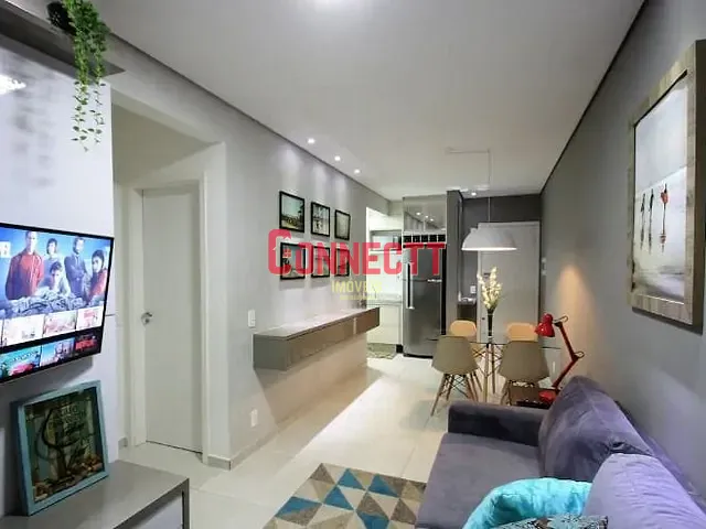 Apartamento com 55m² 2 quartos e 1 banheiro, à venda, no bairro Sumarezinho em Ribeirão Preto