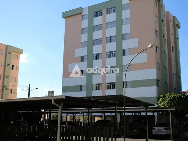 Apartamento 3 quartos e 2 banheiros, à venda, no bairro Estrela em Ponta Grossa