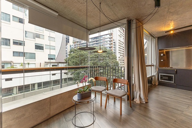 Apartamento com 62m² 1 quarto e 1 banheiro, à venda, no bairro Vila Nova Conceição em São Paulo