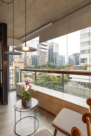 Apartamento com 62m² 1 quarto e 1 banheiro, à venda, no bairro Vila Nova Conceição em São Paulo